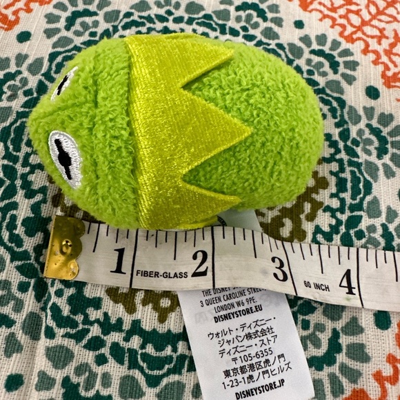 Disney Store Kermit the Frog 3.5" Plush Mini Tsum Tsum - Picture 4 of 7